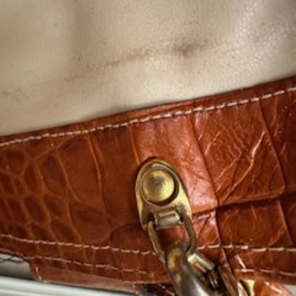 Saks Fifth Avenue VINTAGE tote/satchel - Picture 4 of 8